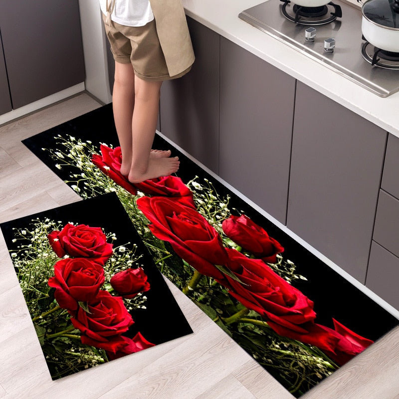 Long Kitchen Carpet  Anti-Slip Mat