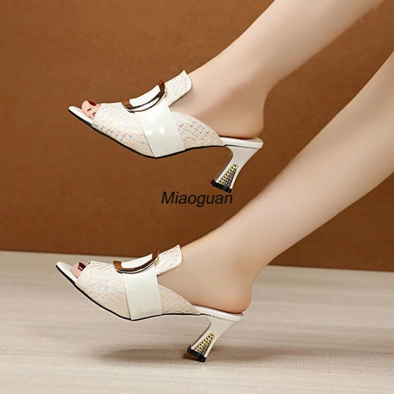 Open-toe Women's Heels