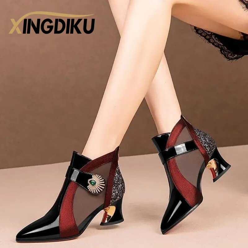 Retro British Style Heels