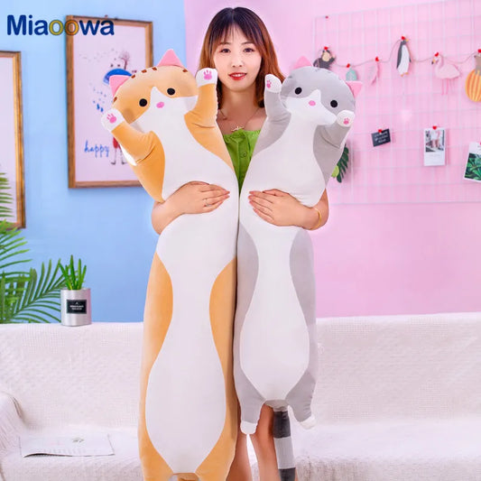 19 to 27 inches Cute Soft Long Cat Plush Toys