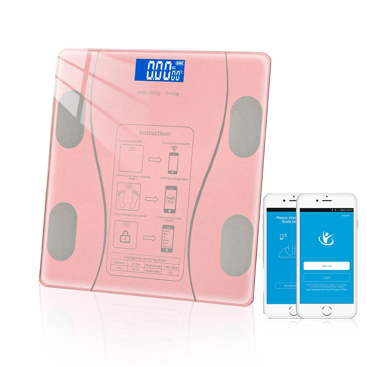 LED Digital Smart Weight Scale