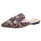 Rivet Flat Women Slip-On Mules Sandals