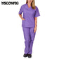 High Quality Solid Color Nursing Scrubs