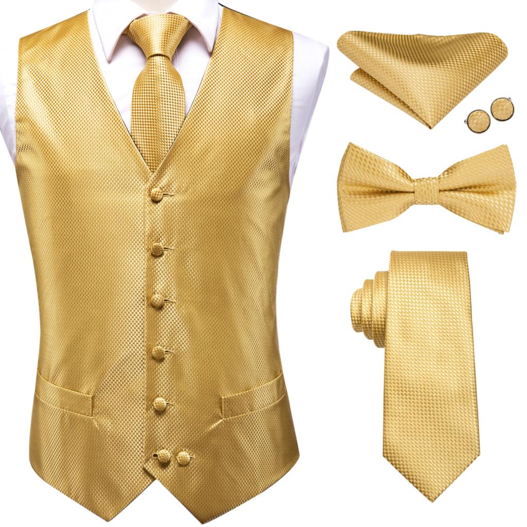 Hi-Tie Brand Silk Men's Vests