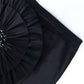 Stylish Black Skirt with Big Flower