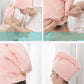 Microfiber Hair Towel,Care Cap with Button,