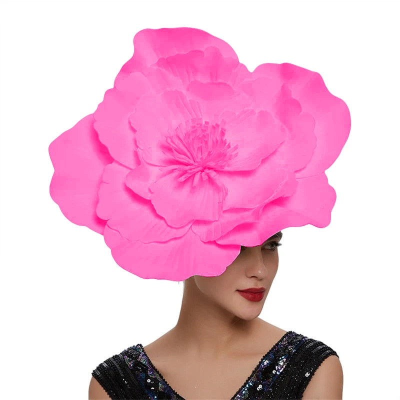 Large Flower Hat