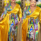 African Party Dresses Chiffon Maxi Long Dress Elegant Kaftan  Gown Ladies Clothing