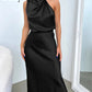 Sleeveless Off Shoulder Elegant Maxi Dresses