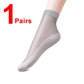 10Pairs Spring Summer Women Soft Socks Velvet Silk Socks Non-Slip Bottom Splice Transparent Ladies Ultrathin Breathable Sock