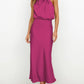 Sleeveless Off Shoulder Elegant Maxi Dresses