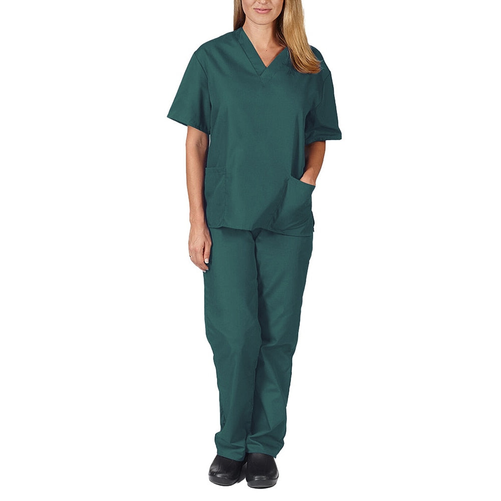 High Quality Solid Color Nursing Scrubs