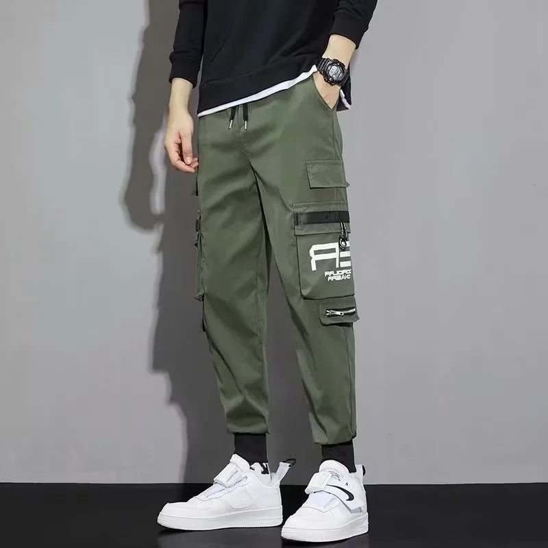 Casual Slim Fit Spring Cargo Pants