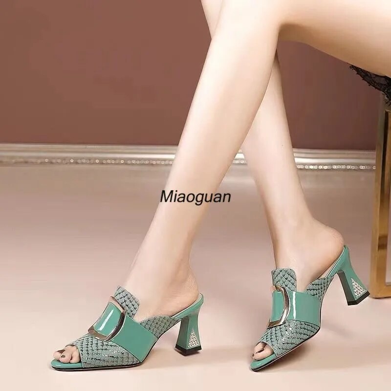 Open-toe Women's Heels