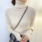 Thermal Striped Long Sleeve Turtleneck