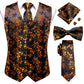 Hi-Tie Brand Silk Men's Vests