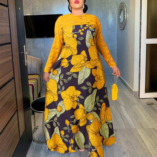 Plus Size Spring Evening Party Dress