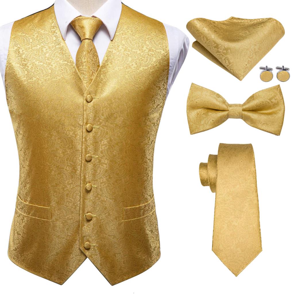 Hi-Tie Brand Silk Men's Vests