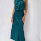 Sleeveless Off Shoulder Elegant Maxi Dresses