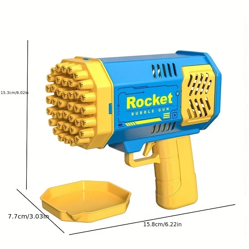 40 hole handheld bubble machine gun