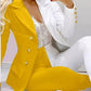 Butterfly Blazer Suit and Pants Two 2 Piece Set for Women 2022