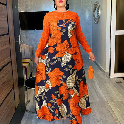 Plus Size Spring Evening Party Dress