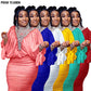 2 Two Piece Set Plus Size African Dresses