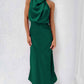 Sleeveless Off Shoulder Elegant Maxi Dresses