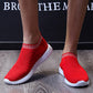 Women Slip-on Breathable Mesh Flats Shoes