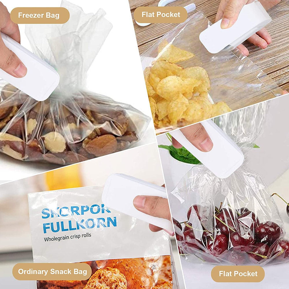 Sealer Bags Thermal Plastic Food Bag Closure Portable Sealer Packing Kitchen Accessories