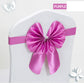 Hotel Wedding Elastic Chair Cover Bow