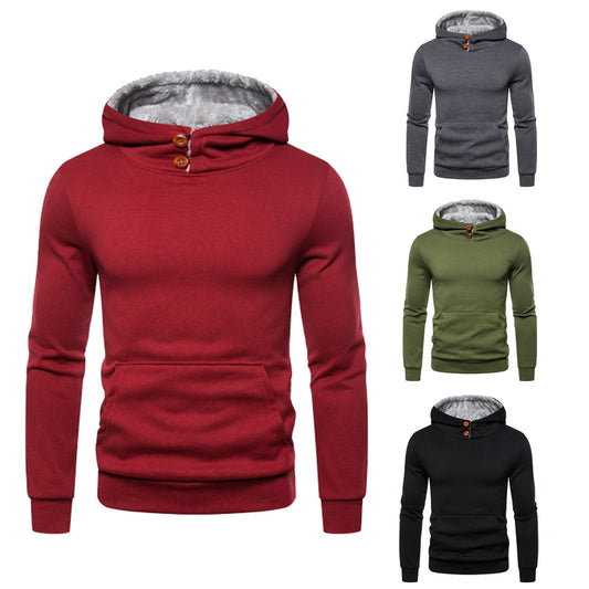 Men's Hooded Pullover Sweater