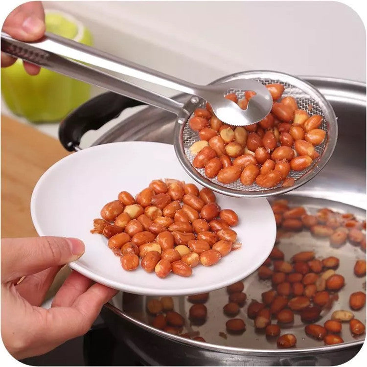 Kitchen Accessories Stainless Steel Fried Food  Oil Scoop