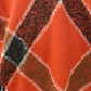 Plaid Fringe Detail Poncho