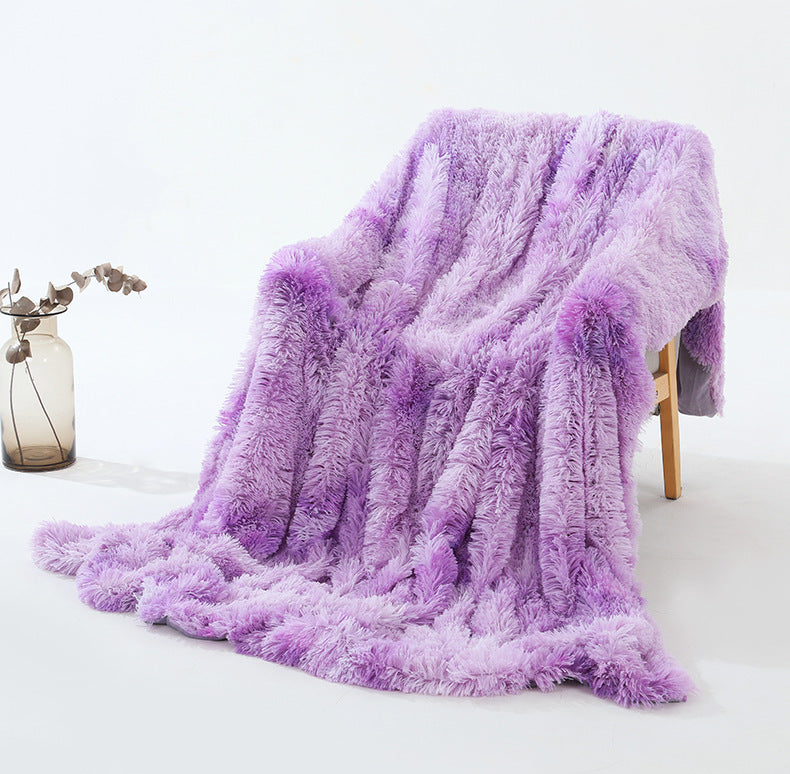 Warm Fluffy Shaggy Throw Blanket