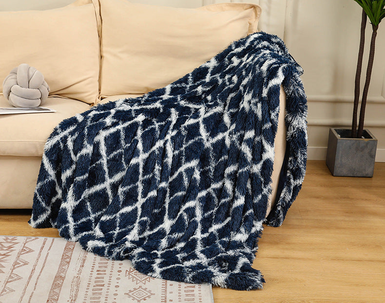 Warm Fluffy Shaggy Throw Blanket