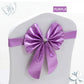 Hotel Wedding Elastic Chair Cover Bow