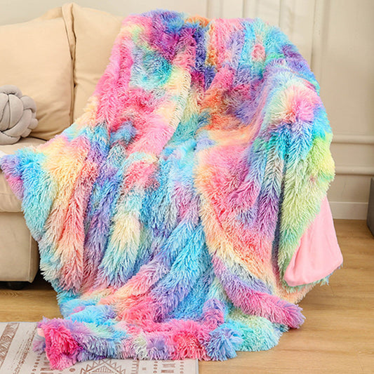 Warm Fluffy Shaggy Throw Blanket