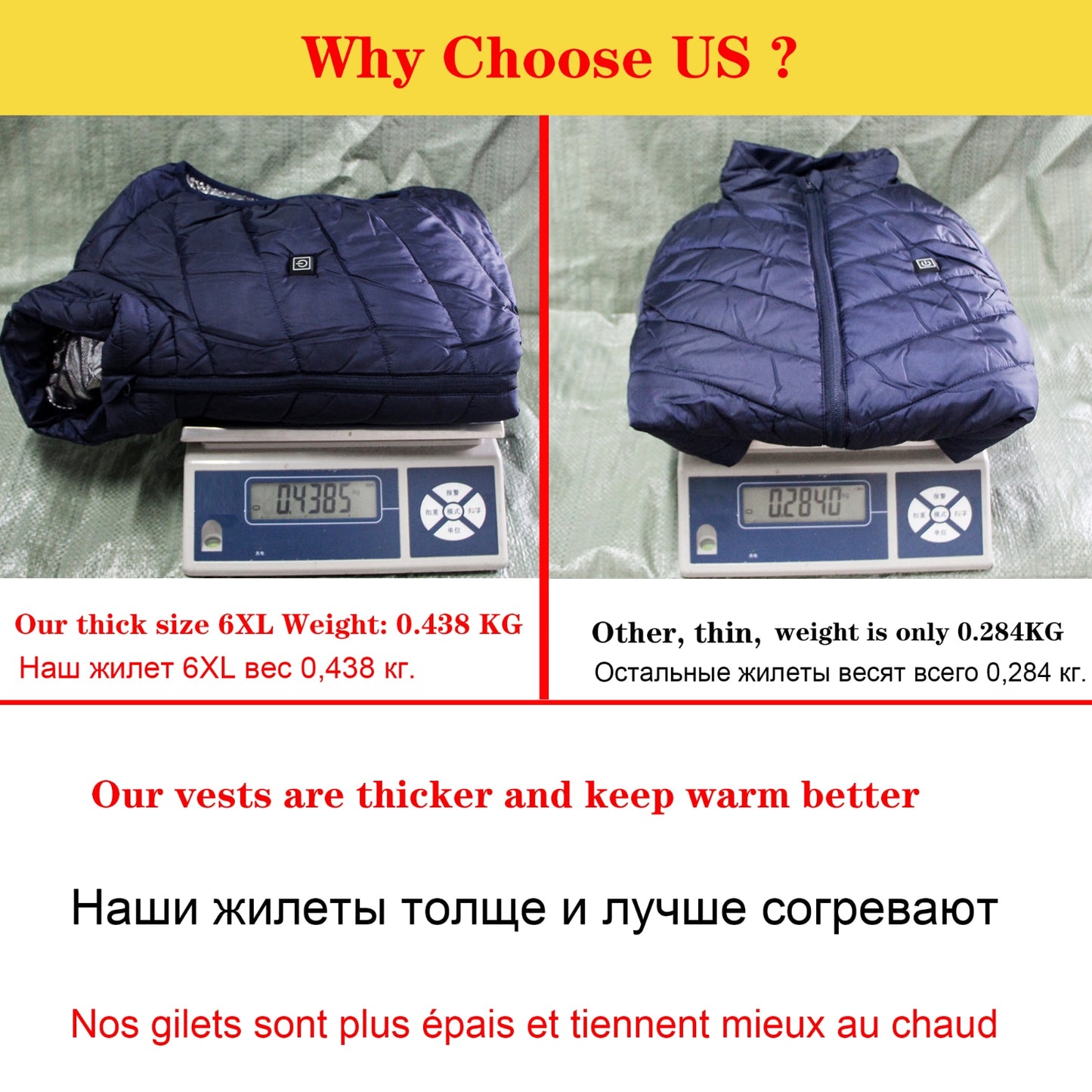 17 Places Heated Winter Heating Jacket