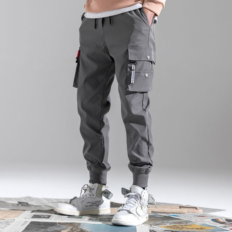 Thin Design Men Military Cargo Pants