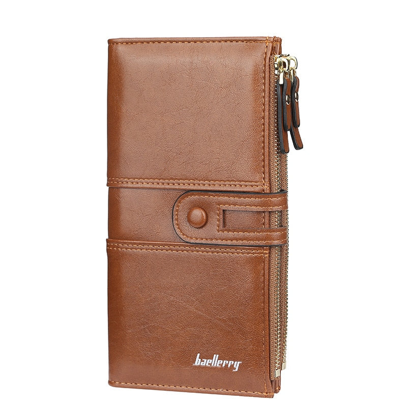 Name Engrave Leather Wallet For Women