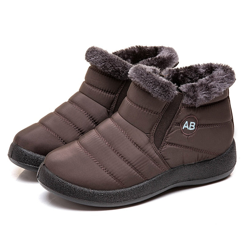 Women Waterproof Snow Boots