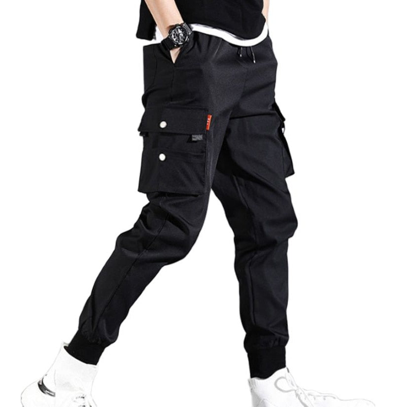 Thin Design Men Military Cargo Pants