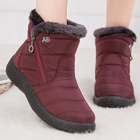 Women Waterproof Snow Boots