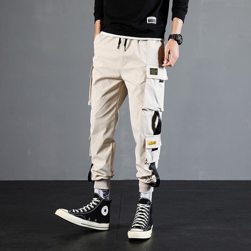 Thin Design Men Military Cargo Pants