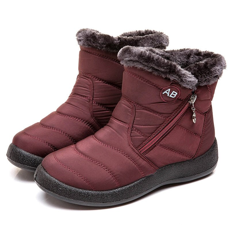 Women Waterproof Snow Boots