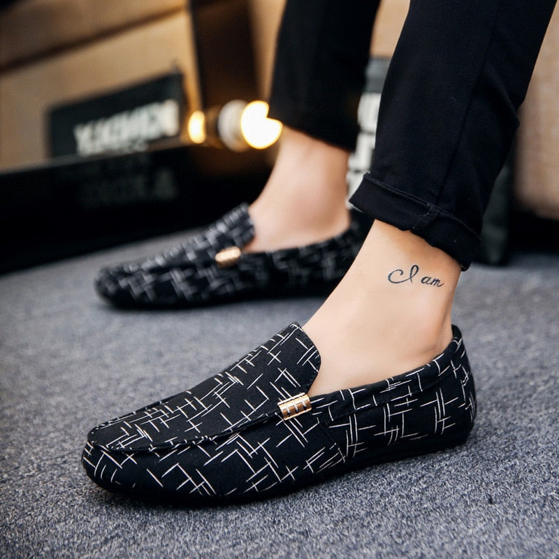 Men Loafers Flat Footwear