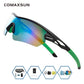 COMAXSUN Professional Polarized Cycling Sunglasses UV 400 With 5 Lens TR90 2 Style