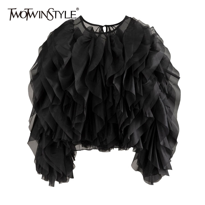 Long Sleeve Elegant Blouse