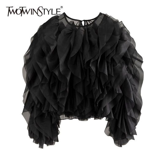 Long Sleeve Elegant Blouse